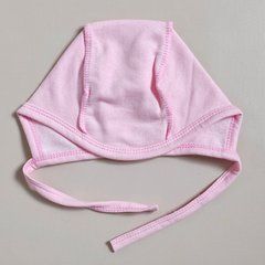 Чепчик для новорожденных BabyStarTex, футер, Девочка, Розовый, 56