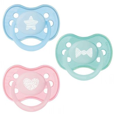 Пустышка силиконовая симметричная Pastelove Canpol Babies, Мальчик, Голубой, Симметричная