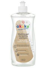 Средство для мытья детских бутылочек, сосок, игрушек Akuku, 500 мл, 500 мл